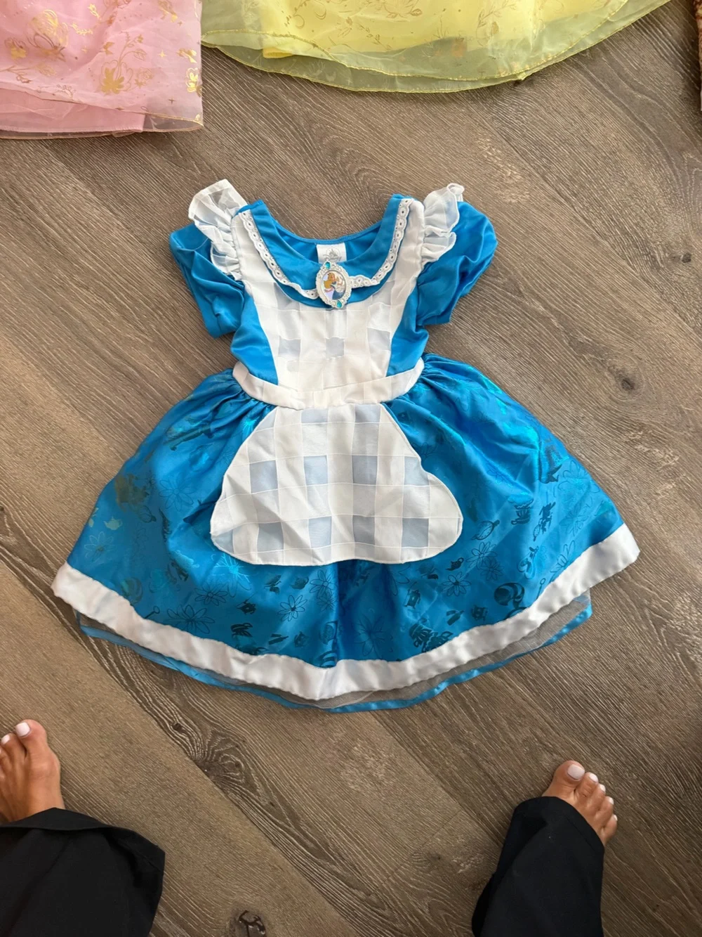 Authentic Disney brand Alice in Wonderland dress costume